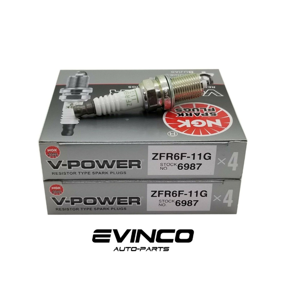 NGK V Power Spark Plugs  ZFR6F11G 6987 1999-2007 Jeep Grand Cherokee 4.7L OEM