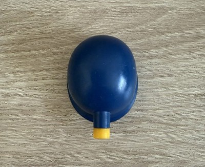 Vintage 1960s GI JOE Adventure Team Blue MINER'S Helmet Hasbro Hong Kong 