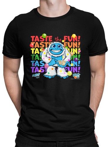 Frozeti the Yeti - Taste the Fun Dippin' Dots Grafik Herren T-Shirt - Bild 1 von 24