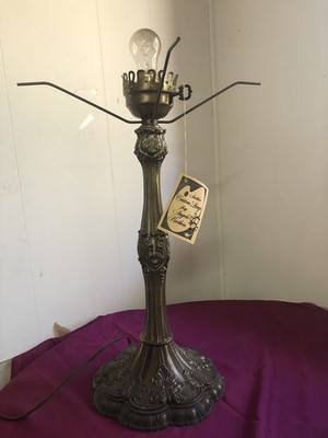 Angelo Brothers Brass Table Lamp Corded With Extra Parts
