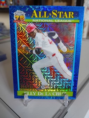 2026 Topps Series 2 '1991 Topps Chrome All-Star 054/150 Elly De La Cruz Reds