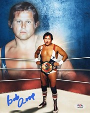Bob Roop Funhouse metallic 8x10 - PSA certed FCW photo signed auto autographed