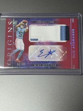 2025 Panini Origins Elic Ayomanor RC RPA #52/99 NFL Tennessee Titans Rookie Auto