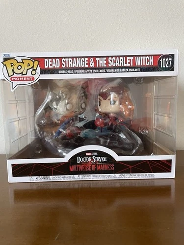 Pop! Moment Dead Strange and Scarlet Witch #1027 Vinyl Figures by Funko Marvel