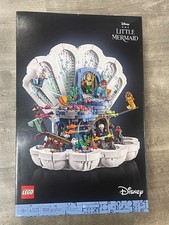 NEW! LEGO The Little Mermaid Royal Clamshell 43225 SEALED Disney Princess set