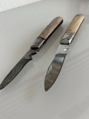 Taschenmesser 2 Kabelmesser ca.1940- 1960 er Jahre ? Abisoliermesser ? Sammler ! - Bild 1 von 4