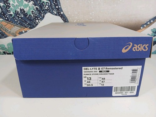 Asics Gel Lyte III 3 07 Remastered X Ronnie Fieg Kith "Super Orange" 13 - Imagen 13 de 13