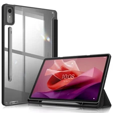 Hybrid Slim Case for Lenovo Tab P12/Lenovo Xiaoxin Pad 12.7 inch TB370FU, Sho...