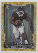 2015 Bowman Rookies Electric Yellow /99 Josh Robinson #99 RC
