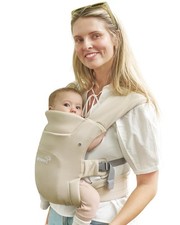 GROWNSY Baby Carrier Newborn to Toddler, Cozy Wraps Carrier, Cream