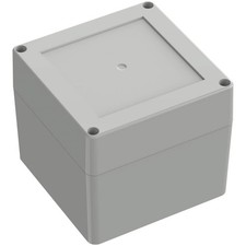Vrai Composants TC-13865104 Industrial-Grade PC Étui Gris Clair 105x105x89.7mm