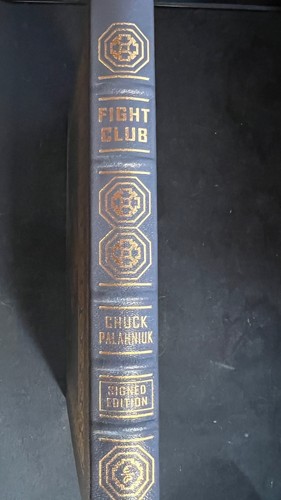 Fight Club, Chuck Palahniuk, SIGNED w/COA from Easton Press NEW! - Picture 5 of 5