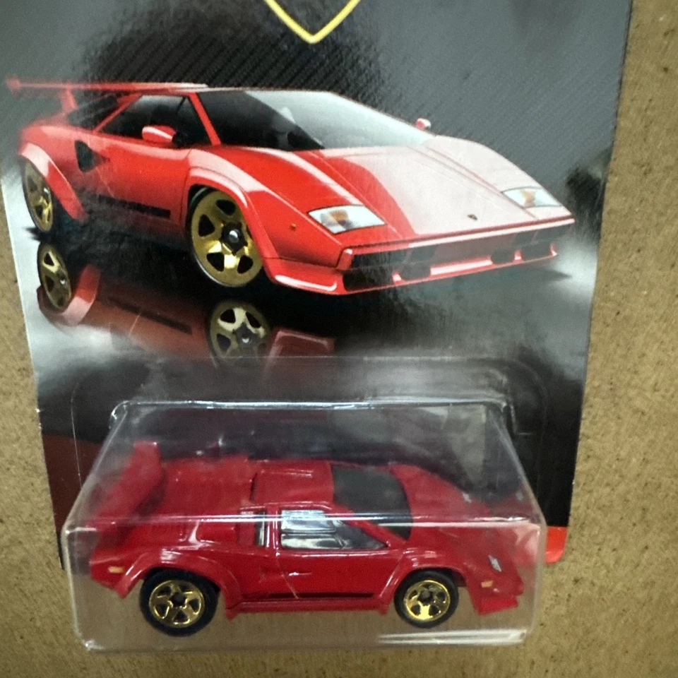 Hot Wheels коллекция Lamborghini «Lamborghini Countach» 1/8 комбинированная почта РЕДКАЯ - Изображение 3 из 4
