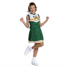 Stranger Things Chrissy High Cheer Costume Adult smallOr teen 12-16 y With Poms