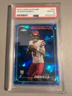 2024 Topps Chrome Sapphire - Jayden Daniels ( Commanders ) Rookie #201 - PSA  10