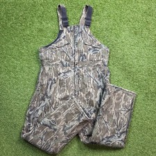 Mono de Colección Mossy Oaks Para Hombres L Marrón Soporte para Árboles Camuflado Baberos Aislados HECHO EN EE. UU.