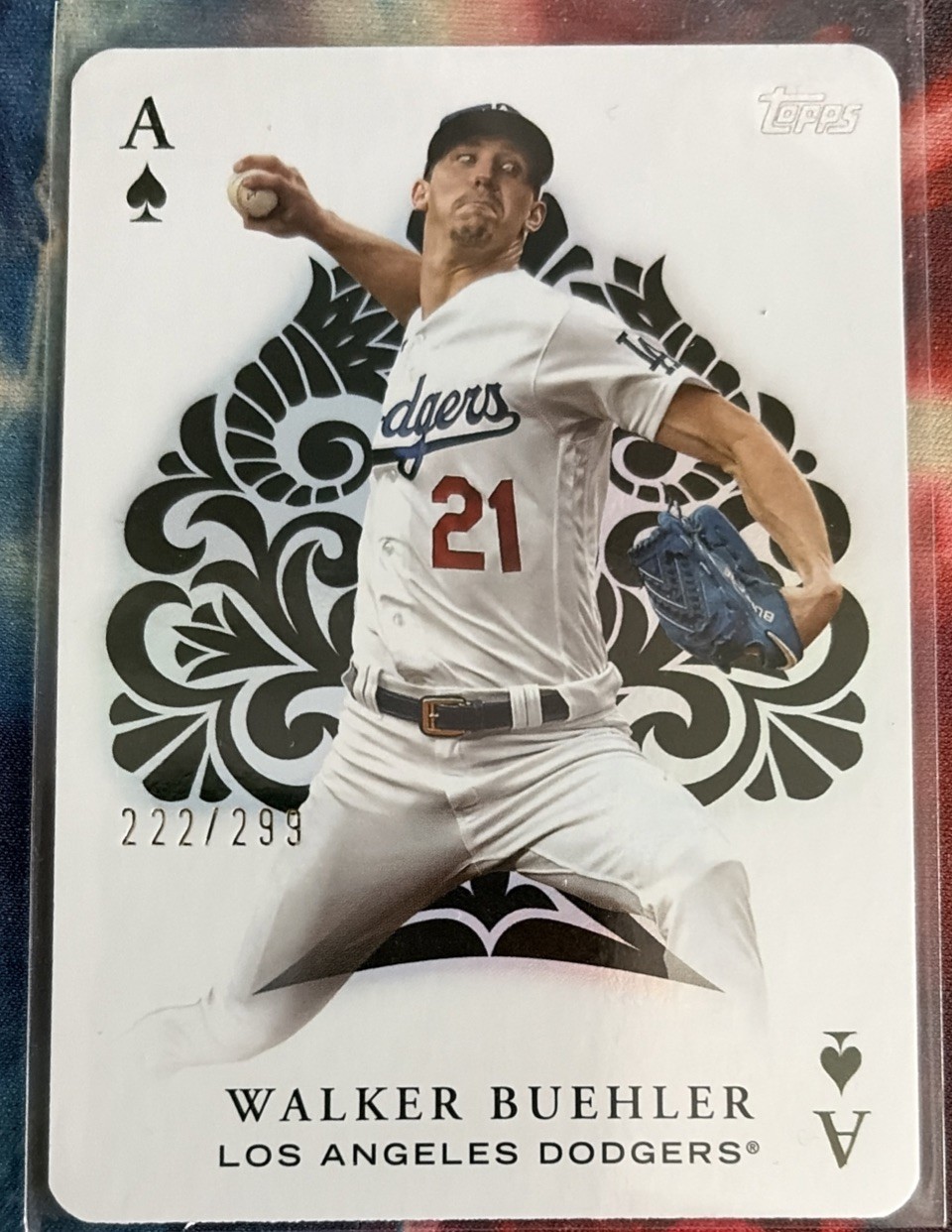 2023 Topps Update Series - All Aces Walker Buehler #AA-55 Black /299