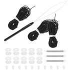  1 Set Rv Plissee Shade Repair Kit Blind Venetian String Wheels Repair Kit für