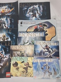 Lego Bionicle Instruction Manuals Lot of 11 8595 8596 8594 8593 8606 8615 8531
