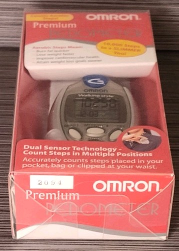 Omron Model HJ-112 Premium Digital Pocket Pedometer Duel Sensor Technology New - Picture 5 of 7