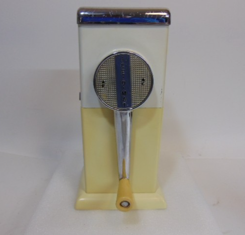 Vintage RIVAL ICE-O-MAT Hand Crank Ice Crusher Art Deco Wall Hanging Tabletop - Picture 1 of 15