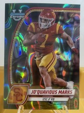 2024 Bowman U Chrome #102 Jo'Quavious Marks 1st Bowman Teal Lava Refractor 🔥 
