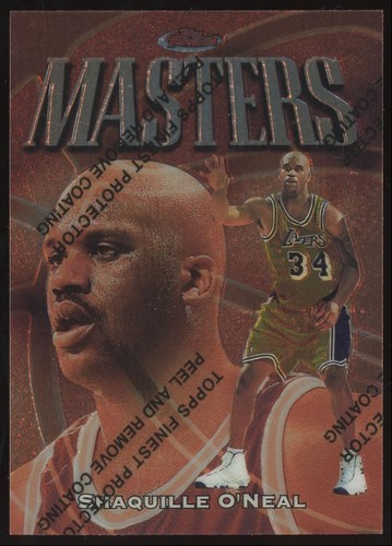 Shaquille O'Neal #217 1997-98 Topps Finest Los Angeles Lakers Basketball Card