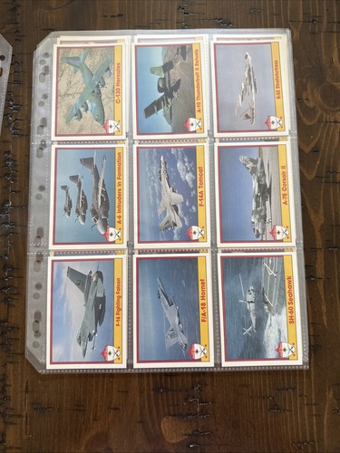 Carte collezionabili Operazione Desert Shield Pacific 1991 set completo con carta bonus - Foto 11 di 24