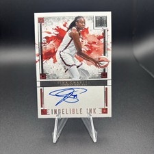 Tina Charles 2025 Panini Impeccable WNBA Indelible Ink Signatures Auto Sun /99