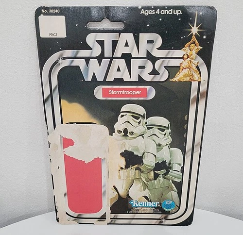 Vintage 🟧1977 STAR WARS STORMTROOPER Original 12back Card Back Cardback RARE