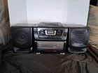 VINTAGE JVC PC-XC7BK Stereo Boombox CD Changer & Cass. Player WORKS