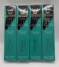 LOT OF 4 Thrive Liquid Lash Extensions Mascara-Rich Black BRYNN , 0.38oz