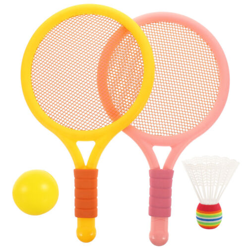 1 Set of Badminton Tennis Racket Kit Kids Badminton Training Toy Children - Picture 6 of 12