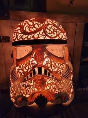 Dragon Light Up StarWars Stormtrooper Helmet Including Philips Light Up Stand