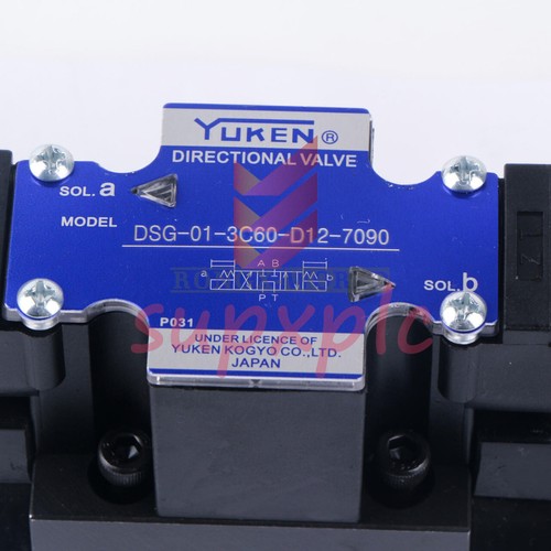 Für YUKEN Magnetventil DSG-01-3C60-D12-7090 DC12V 1 STCK. NEU - Bild 2 von 3