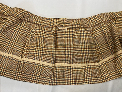 Vintage MINI Skirt Suit SIZE MEDIUM brown tweed DONNKENNY 70s 60s short wool - Picture 16 of 18