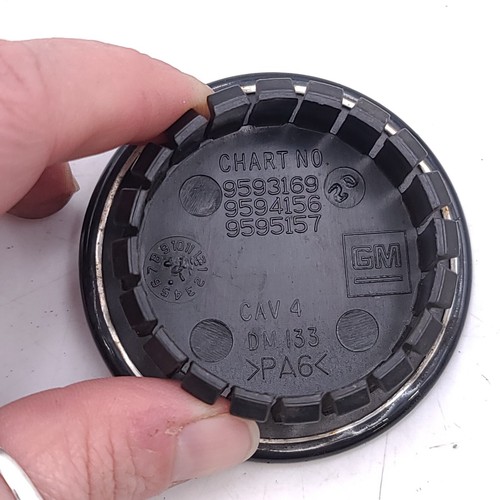 Pontiac Aztek Bonneville & Grand Am Wheel Center Cap Black 9593169 Genuine OEM - Picture 6 of 7