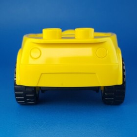 Duplo Lego Superman Rescue 10543 Replacement Yellow Car Wheels 92014 Sporty