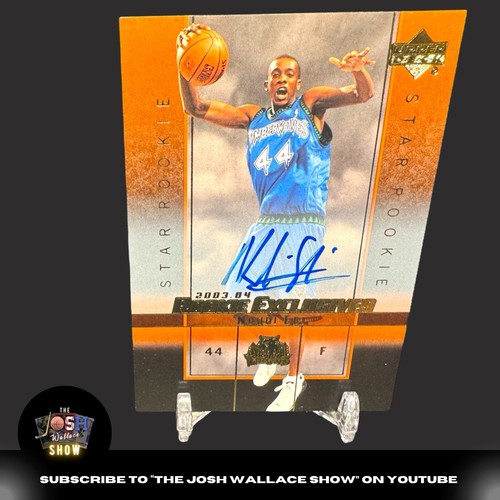 2003-04 Upper Deck Rookie Exclusives Ndudi Ebi Autograph AUTO RC (LESEN) - Bild 1 von 3