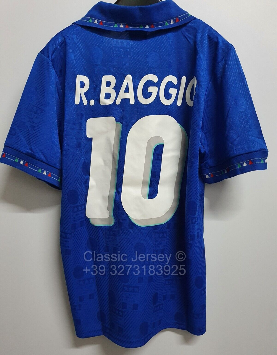 Shirt Italy World Cup USA 1994 Roberto BAGGIO 10 Divine