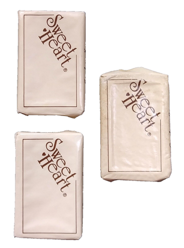 3 MINI BARRAS DE JABÓN TRES SWEET HEART HOTEL TEZION 0,39 OZ DE COLECCIÓN - Imagen 1 de 3