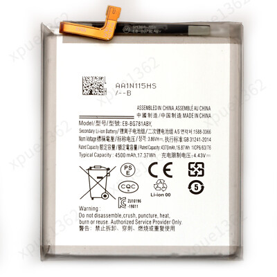 For Samsung Galaxy S20 FE 5G / A52 5G Battery EB-BG781ABY 4500mAh