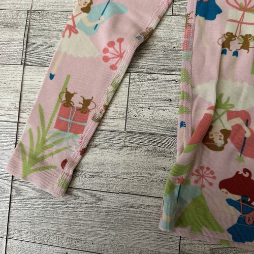 Hanna Andersson Girls Santa Lucia Christmas Angel Long John Pajamas Size 5T - Picture 4 of 9