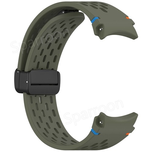 Magnetic Silicone Band Strap For Samsung Galaxy Watch 7/6/4/5 Pro 44 40 43 47MM - Picture 64 of 84
