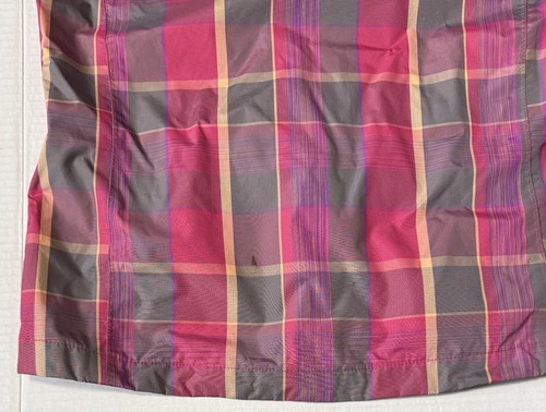 THE NORTH FACE Hyvent - Girls Youth Plaid Hooded Rain Jacket - Large 14/16 - Picture 9 of 9