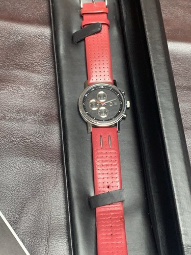 Classic Mercedes-Benz 3ATM Quartz Wristwatch Leather Wristband - Picture 4 of 5