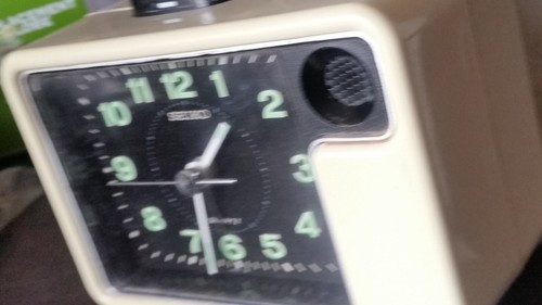 rare seiko retro vintage alarm clock af - Picture 16 of 20