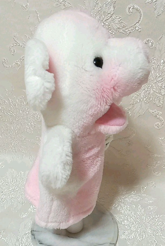Battat Pink Pig Puppet Plush stuffed animal hand Puppet - Picture 5 of 7