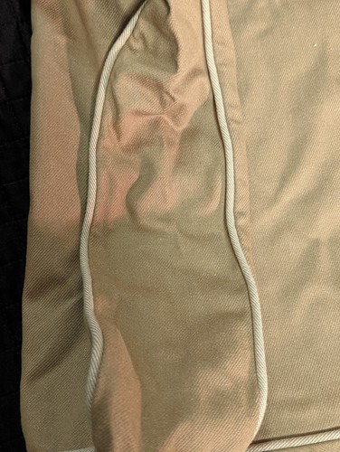 Ikea Ektorp Tan Beige Cushion Cover Zip Curved Back Replacement 200.316.56 12096 - Picture 5 of 9