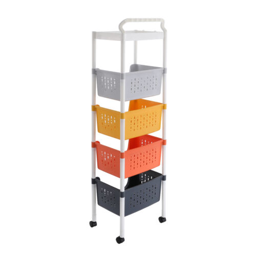 Floor-Standing Fruit Vegetable Storage Basket Kitchen Storage Basket Organizer - Picture 12 of 12